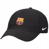 Czapki i chusty sportowe męskie - Czapka Nike FC Barcelona Club Cap US CB L FN4859-010 granatowy S/M - miniaturka - grafika 1