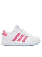 Buty dla dziewczynek - adidas Sneakersy Grand Court Lifestyle JI0971 Biały - miniaturka - grafika 1