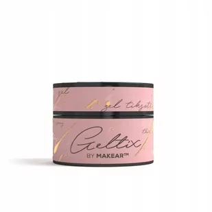 Makear, Żel budujący Geltix GT03 Creamy Rose, 50 ml - Utwardzacze do paznokci - miniaturka - grafika 1