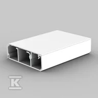 Kanały kablowe - kopos Kanał kablowy 80x 25mm 2000mm biały LP 80X25 (2/16/640) LP 80X25 (2/16/640) - miniaturka - grafika 1