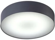 Lampy sufitowe - Plafon do kuchni ARENA GRAPHITE LED 4000K 18W śr. 40cm grafit - miniaturka - grafika 1