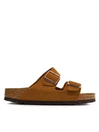 Klapki i japonki męskie - Birkenstock Klapki Arizona Bs 1009527 Brązowy - miniaturka - grafika 1
