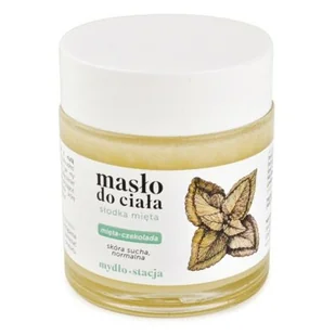 Mydło stacja Masło do ciała mięta-czekolada 100ml - Balsamy i oliwki dla dzieci - miniaturka - grafika 1