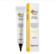 Kosmetyki pod oczy - Farm Stay, Citrus Yuja Vitalizing Eye Cream, Rozjaśniający Krem Pod Oczy, 45ml - miniaturka - grafika 1