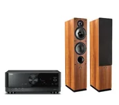Zestawy stereo - Yamaha MusicCast RX-V4A Czarny, Indiana Line Tesi 561 Orzech - miniaturka - grafika 1