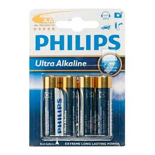 Philips LR6E4B/10 EXTREME LIFE PLUS - Baterie i akcesoria - miniaturka - grafika 4