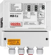 Czujniki czadu, dymu, gazu - Moduł sterujący MD-1.Z 1 wej.,zasilanie 230V z automat.podtrzymaniem (ok.1h), 1 wyj.do zaworu - miniaturka - grafika 1