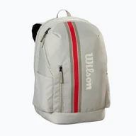 Plecaki - Plecak tenisowy Wilson Team Backpack 2025 szary - miniaturka - grafika 1