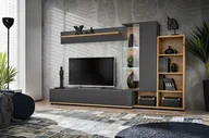 Meblościanki - Meblościanka Silk II Fronty Pvc Led - miniaturka - grafika 1