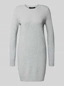 Sukienki - Sukienka z dzianiny o kroju podkreślającym figurę z okrągłym dekoltem model ‘DOFFY’ - miniaturka - grafika 1