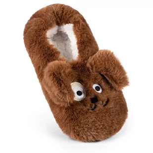Kapcie dziecięce SKECHERS BOYS & GIRLS COSY FURRY SLIPPER 1P - Kapcie damskie - miniaturka - grafika 1