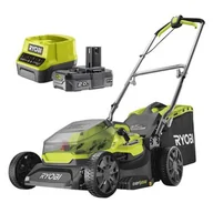 Kosiarki - RYOBI Kosiarka akumulatorowa RY18LMX37A-0 + Akumulator RYOBI ONE+ RC18120-120 2Ah 18V + ładowarka  - miniaturka - grafika 1