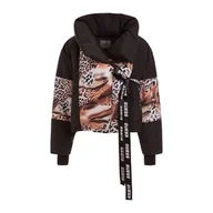 Kurtki damskie - Damska Kurtka pikowana GUESS CLAUDIA PRINTED PUFFER JACKET V3RL00WF3V0-P15E – Wielokolorowy - miniaturka - grafika 1