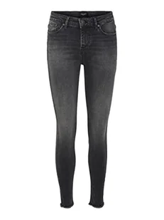 bestseller a/s damskie spodnie jeansowe, Dark Grey Denim, (XS) W / 34L - Spodnie damskie - miniaturka - grafika 1