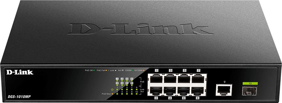 Switch D-Link DGS-1010MP