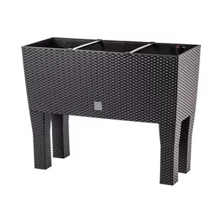 Doniczka z systemem nawadniania Trikala 60 cm, ciemny brąz - Donice - miniaturka - grafika 1
