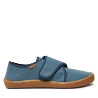 Buty dla chłopców - Kapcie Froddo Barefoot Slippers G1700408-1 D Niebieski - miniaturka - grafika 1