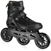 Rolki - Spokey SHIFFTY PRO Łyżworolki 45 BK - miniaturka - grafika 1
