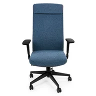 Fotele i krzesła biurowe - Elegancki fotel biurowy obrotowy krzesło regulowane z podłokietnikiem Spacetronik HAVARD - miniaturka - grafika 1