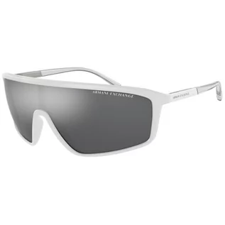 Okulary przeciwsłoneczne - Armani Exchange Okulary przeciwsłoneczne 0AX4119S 81566G Biały - grafika 1