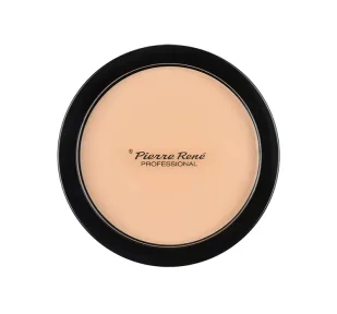 Pierre René - Compact Powder - Puder prasowany z SPF25 - 8 g - 01 CREAM - Pudry do twarzy - miniaturka - grafika 1