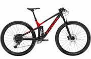 Rowery - Trek TOP FUEL 8 NX 2020 Matte Black/Gloss Viper Red 1123 - miniaturka - grafika 1