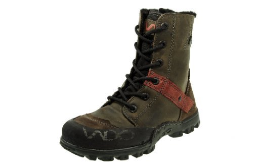 Vado Huge 570044 kozaki chłopięce, brązowy - Brązowy khaki. - 33 EU