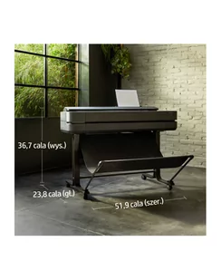 HP DesignJet T200/T600 24-in Printer 3C753A - Plotery - miniaturka - grafika 1