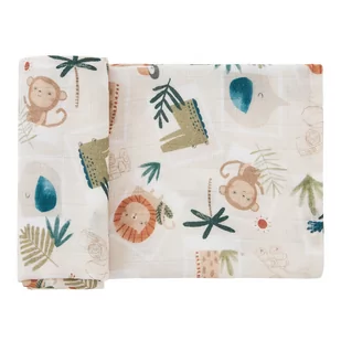 Pieluszka bambusowa 70x70 - Fotosafari - Pieluchy - miniaturka - grafika 1