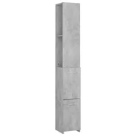 Szafki łazienkowe - vidaXL vidaXL Szafka łazienkowa szarość betonu 25x25x170 cm płyta wiórowa 808435 - miniaturka - grafika 1