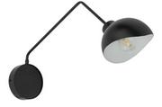 Lampy ścienne - Roy kinkiet 1-punktowy czarny/biały 32435 - miniaturka - grafika 1