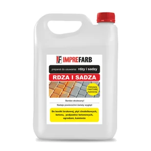 Preparat do usuwania rdzy i sadzy 5 l - Rozpuszczalniki i preparaty do czyszczenia - miniaturka - grafika 1