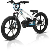 Pojazdy elektryczne dla dzieci - Rowerek biegowy elektryczny IML X Extreme 20'' Biały - miniaturka - grafika 1