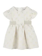 Sukienki i spódniczki dla dziewczynek - Karl Lagerfeld Kids Sukienka codzienna Z30515 M Écru Regular Fit - miniaturka - grafika 1