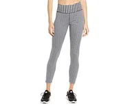 Spodnie damskie - Nike Damskie spodnie sportowe W One Tght szary szary (Dark Grey Heather/Heather/Black) L - miniaturka - grafika 1