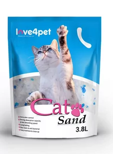 Żwirek Silikonowy CAT SAND 8x3,8l (11,6kg) - Żwirek dla kotów - miniaturka - grafika 3