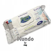 Galaretki - Chusteczki nawilżane uniwersalne marki PURE 100 szt - miniaturka - grafika 1