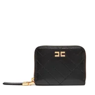 Portfele - Mały Portfel Damski Elisabetta Franchi PF-87A-52E2-V150 Czarny - miniaturka - grafika 1