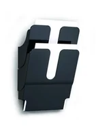 Półki na dokumenty - DURABLE Półka Na Dokumenty A4 DURABLE Flexiplus 2 Szt. Pion Czarna - miniaturka - grafika 1