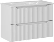 Meble łazienkowe - Zestaw meblowy 80cm z umywalką - miniaturka - grafika 1