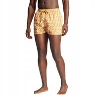 Spodenki męskie - Spodenki kąpielowe męskie adidas FARM Rio 3-Stripes CLX żółte IR6199 L - miniaturka - grafika 1