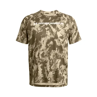 Koszulka męska Under Armour Tech ABC Camo SS XL - Koszulki sportowe męskie - miniaturka - grafika 1