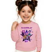 Bluzy dla dziewczynek - BLUZA DZIECIĘCA 67 SIX SEVEN VIRAL HUNTRIX 110-116 DLA CHŁOPCA DZIEWCZYNKI - miniaturka - grafika 1