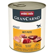 Mokra karma dla psów - Animonda GranCarno Original Adult, 6 x 800 g - Indyk - miniaturka - grafika 1