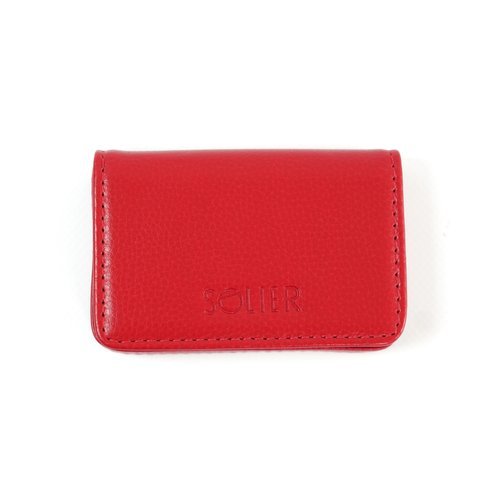 Wizytownik Portfel skórzany SW39 – eleganckie etui na wizytówki z magnetycznym zapięciem