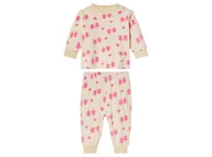 Śpiochy dla niemowląt - lupilu® Piżama niemowlęca welurowa (koszulka + spodnie) (74/80, Beżowy) - miniaturka - grafika 1