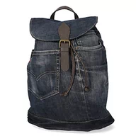 Torebki damskie - FELIPA Damska torebka z plecakiem, niebieski dżinsowy, dżinsowy niebieski - miniaturka - grafika 1
