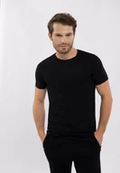 Koszulki męskie - Bawełniany t-shirt w dwupaku T-CLONE - miniaturka - grafika 1