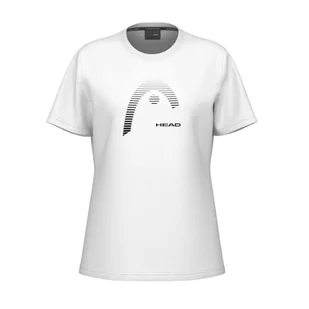 HEAD Lara T-shirt damski, biały - Koszulki i topy damskie - miniaturka - grafika 1