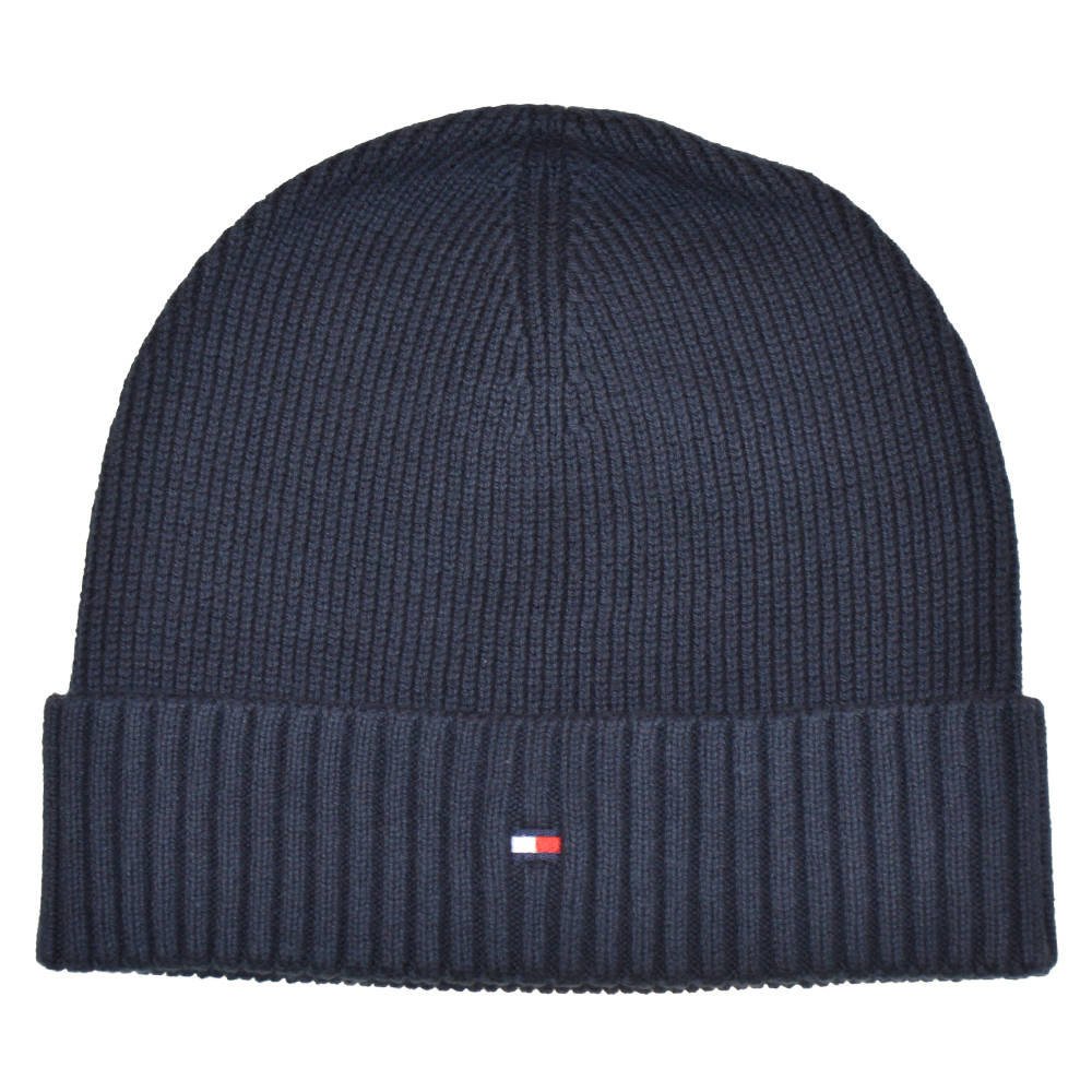 Czapka zimowa Tommy Hilfiger Essential Flag Beanie - AM0AM10337-DW6